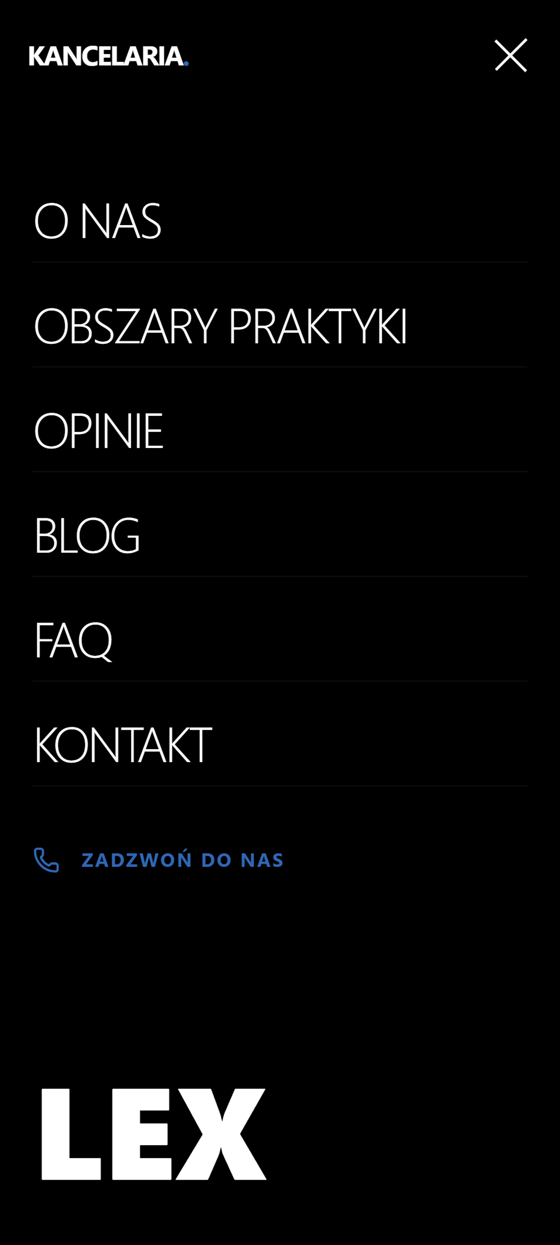 Nawigacja - wersja mobilna